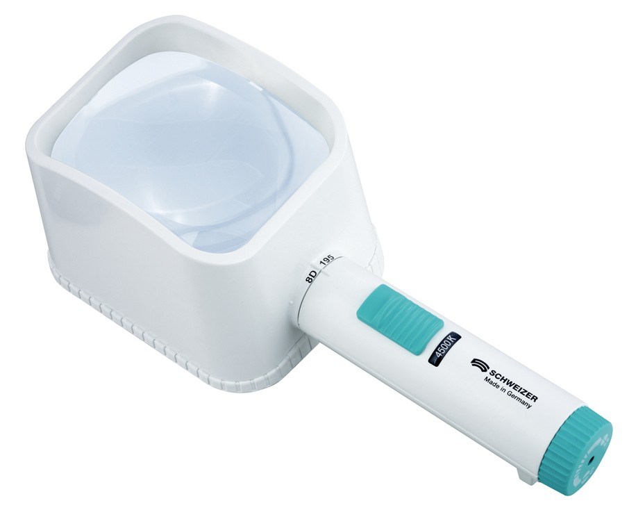 SCHWEIZER ÖKOLUX PLUS Mobil Led Leuchtlupe Lupe 3f Produktbild-Vorschau 4